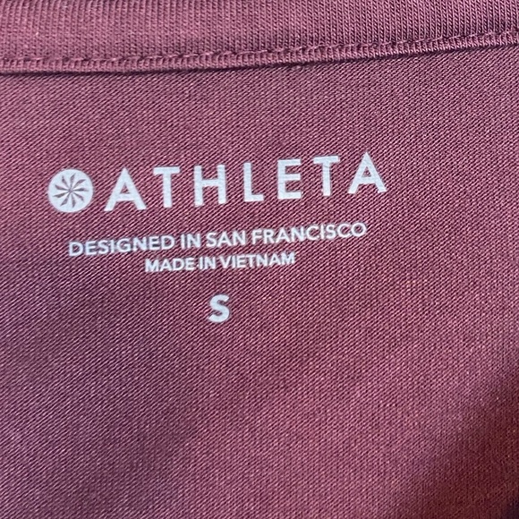 Athleta Essence Flow Dolman Long Sleeve Shirt Top Relaxed Fit Boat Neck - Picture 5 of 8